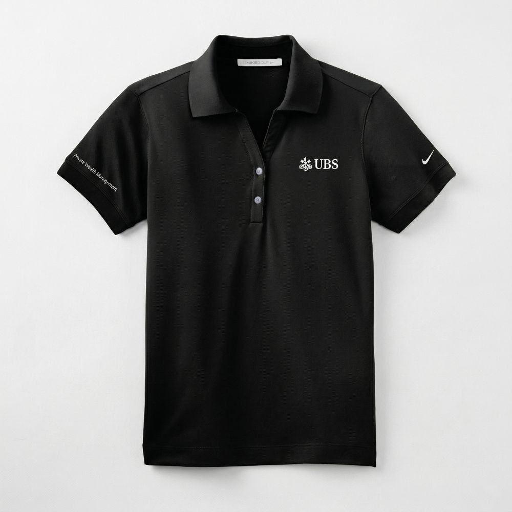 Nike Dri-FIT classic polo - women's black (PWM logo) primary image