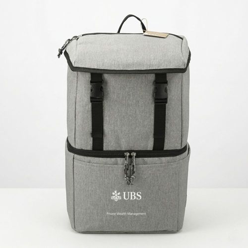 Recycled backpack cooler (PWM logo) image thumbnail