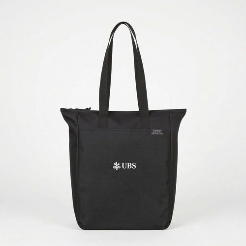 Recycled Zippered Tote image thumbnail