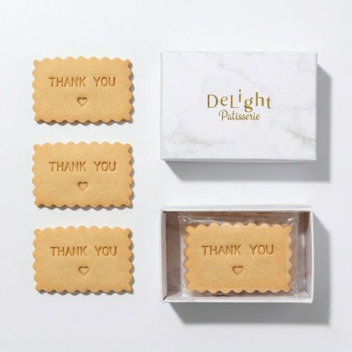 Thank You Cookie Mini Box (4 Cookies) image thumbnail