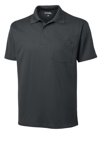 MEN'S MICROPIQUE SPORT-WICK POCKET POLO image thumbnail