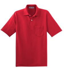 Image of MEN'S DRI-POWER 50/50 BLEND POCKET POLO