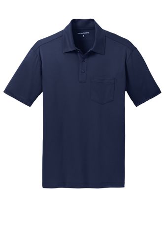 MEN'S PERFORMANCE SILK TOUCH POCKET POLO image thumbnail