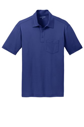 MEN'S PERFORMANCE SILK TOUCH POCKET POLO image thumbnail