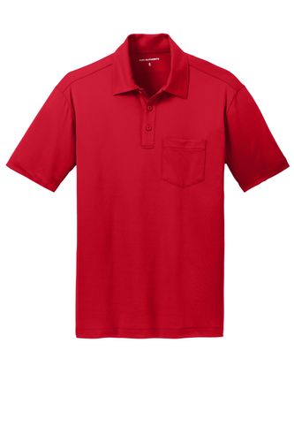 MEN'S PERFORMANCE SILK TOUCH POCKET POLO image thumbnail