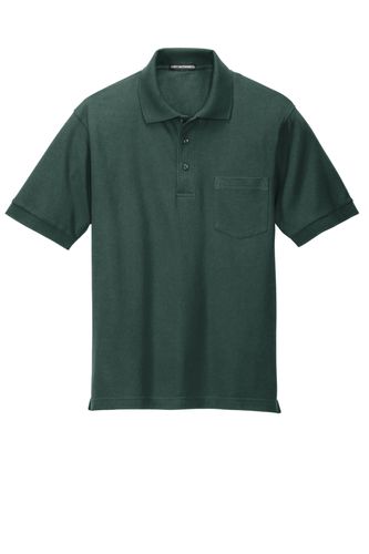 MEN'S BLENDED SILK TOUCH POCKET POLO image thumbnail