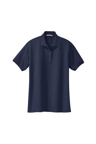 LADIES' BLENDED SILK TOUCH POLO  image thumbnail
