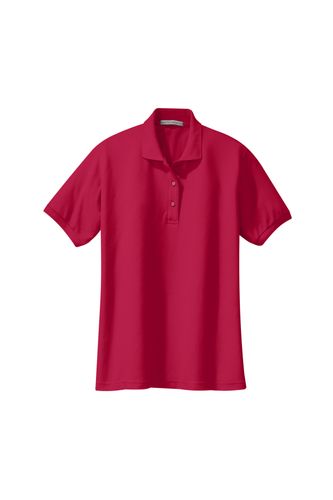 LADIES' BLENDED SILK TOUCH POLO  image thumbnail