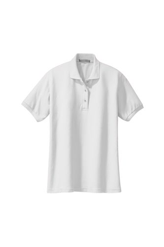 LADIES' BLENDED SILK TOUCH POLO  image thumbnail