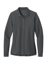 Image of LADIES' PIQUE LONG-SLEEVE POLO