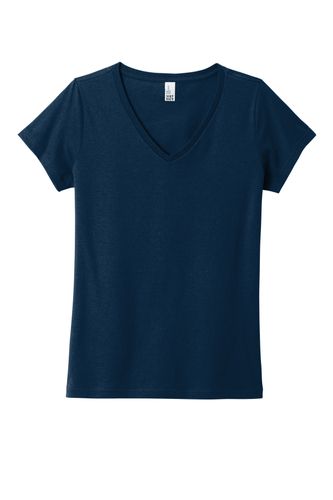 LADIES' V-NECK TEE image thumbnail