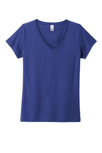 LADIES' V-NECK TEE image thumbnail