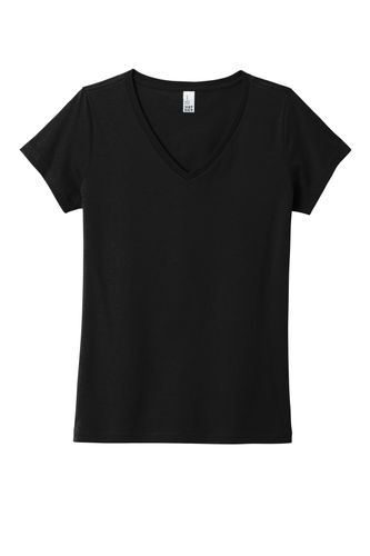 LADIES' V-NECK TEE image thumbnail
