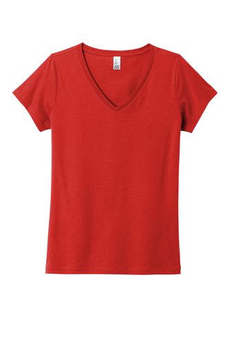 LADIES' V-NECK TEE image thumbnail