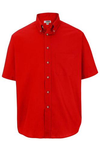 MEN'S SHORT SLEEVE EASY CARE POPLIN SHIRT image thumbnail