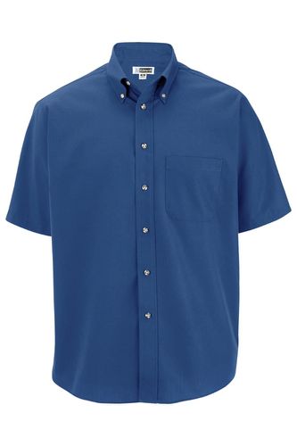 MEN'S SHORT SLEEVE EASY CARE POPLIN SHIRT image thumbnail