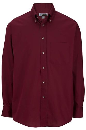MEN'S LONG SLEEVE EASY CARE POPLIN SHIRT image thumbnail