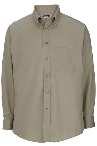 MEN'S LONG SLEEVE EASY CARE POPLIN SHIRT image thumbnail