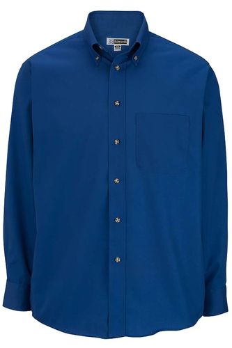 MEN'S LONG SLEEVE EASY CARE POPLIN SHIRT image thumbnail