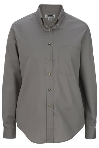 LADIES' LONG SLEEVE EASY CARE POPLIN SHIRT  image thumbnail