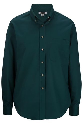 LADIES' LONG SLEEVE EASY CARE POPLIN SHIRT  image thumbnail
