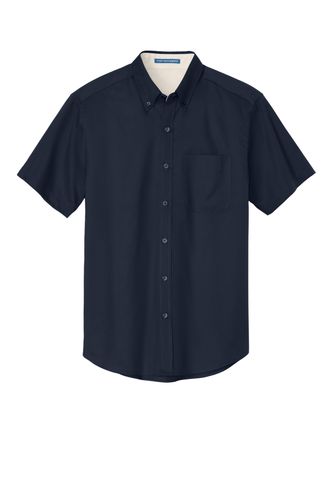 MEN'S SHORT SLEEVE EASY CARE BLENDED TWILL image thumbnail