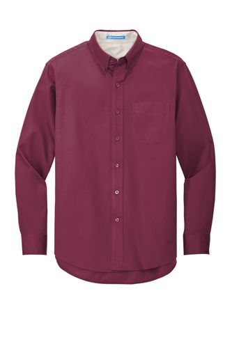 MEN'S LONG SLEEVE EASY CARE BLENDED TWILL image thumbnail
