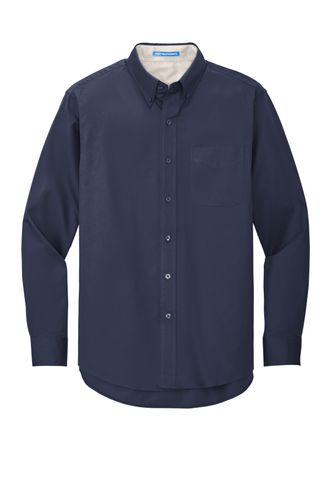 MEN'S LONG SLEEVE EASY CARE BLENDED TWILL image thumbnail