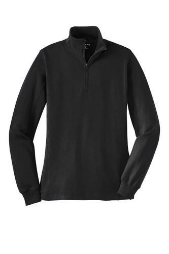 LADIES' 1/4-ZIP SWEATSHIRT image thumbnail