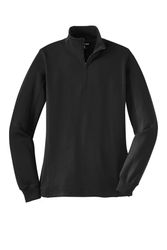 Image of LADIES' 1/4-ZIP SWEATSHIRT