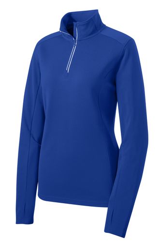 LADIES' TEXTURED 1/4-ZIP PULLOVER  image thumbnail