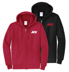 Image of Full-Zip Hooded Sweatshirt