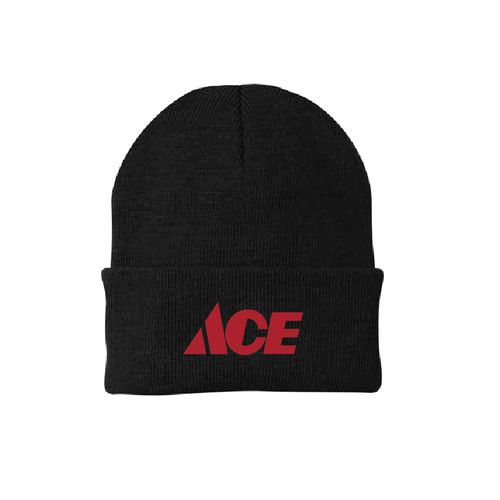 Black Knit Beanie image thumbnail