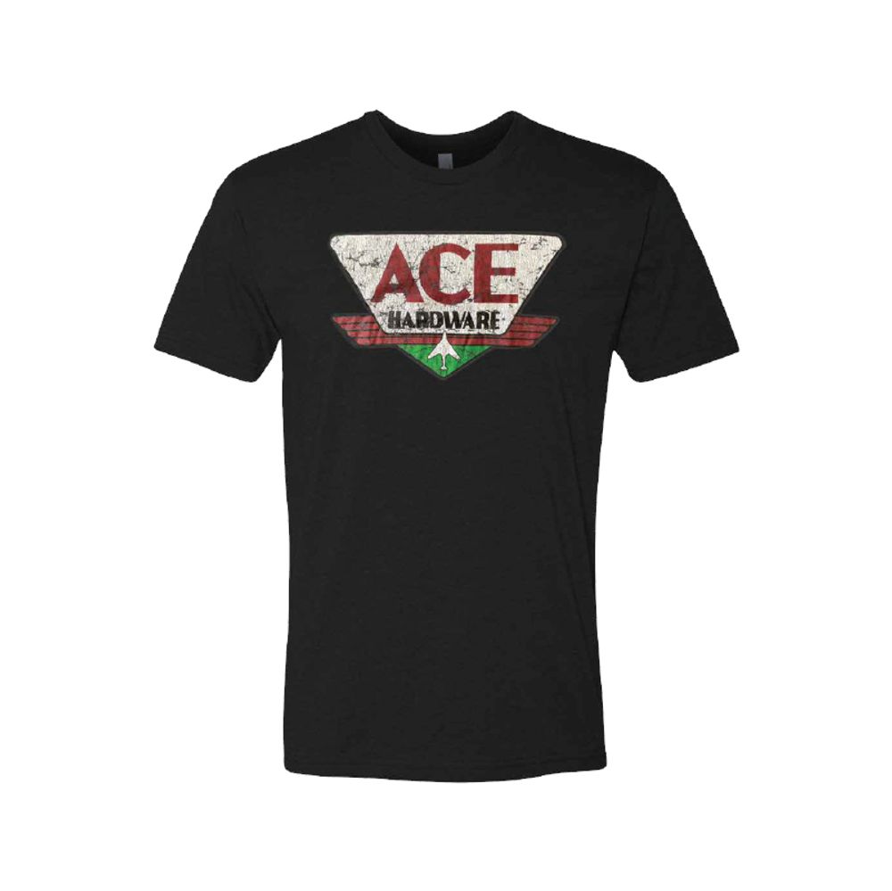 ACE Vintage Line Black T-Shirt R6302 primary image