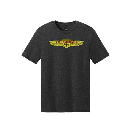 ACE Vintage Line Black Heather T-Shirt R6340 image thumbnail