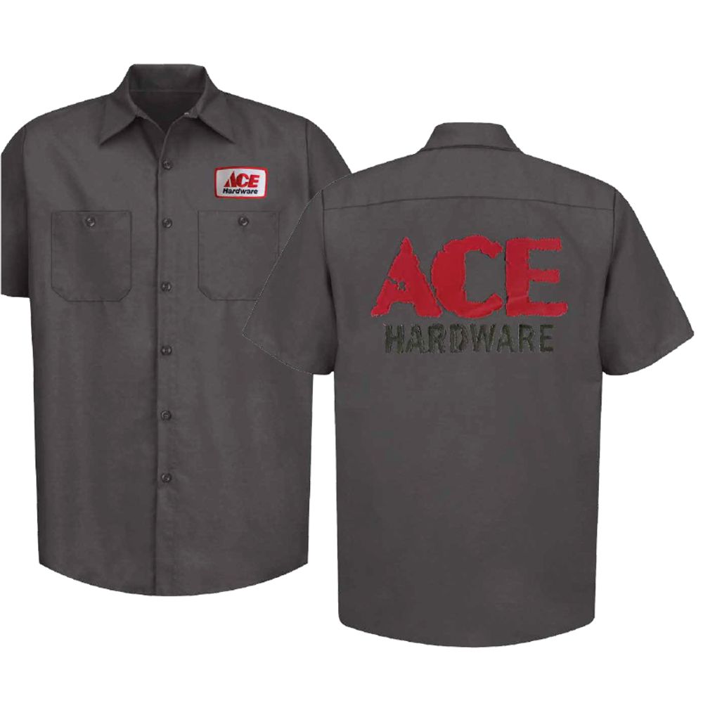 Red Kap Charcoal Work Shirt primary image