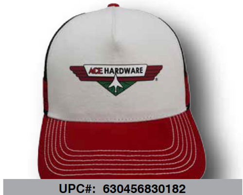 ACE Vintage Striped Hat image thumbnail