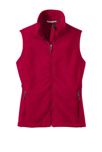 LADIES' POLAR FLEECE FULL-ZIP VEST image thumbnail