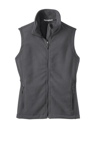 LADIES' POLAR FLEECE FULL-ZIP VEST image thumbnail