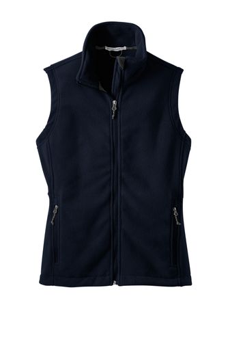 LADIES' POLAR FLEECE FULL-ZIP VEST image thumbnail