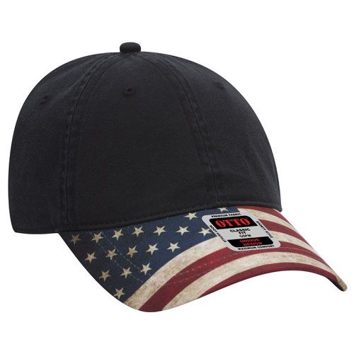 USA FLAG TWILL CAP image thumbnail USA FLAG TWILL CAP image thumbnail