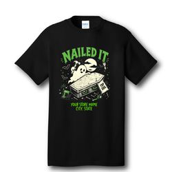 Image of Halloween Collection - "Nailed It" Custom T-Shirt