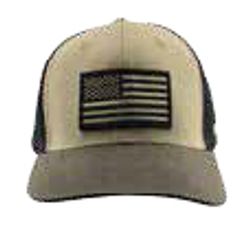 Image of Khaki Flag Patch Cap