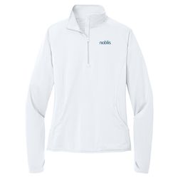 Image of Sport-Tek Women's Stretch 1/4-Zip Pullover