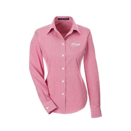 Ladies Check Button Down image thumbnail