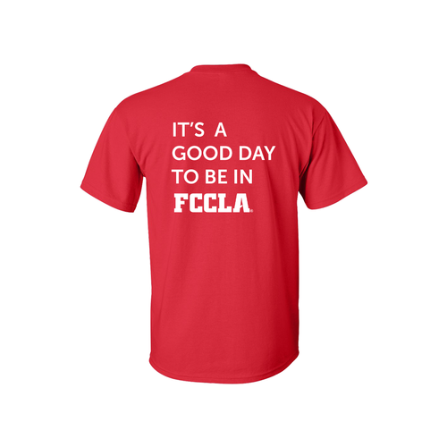 "Its a Good Day to Be in FCCLA" Red T-Shirt  image thumbnail