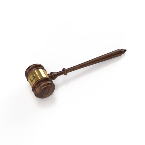 Wood Gavel with Band image thumbnail