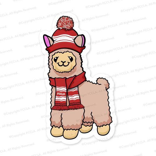 Winter Ready Rosie Decal image thumbnail