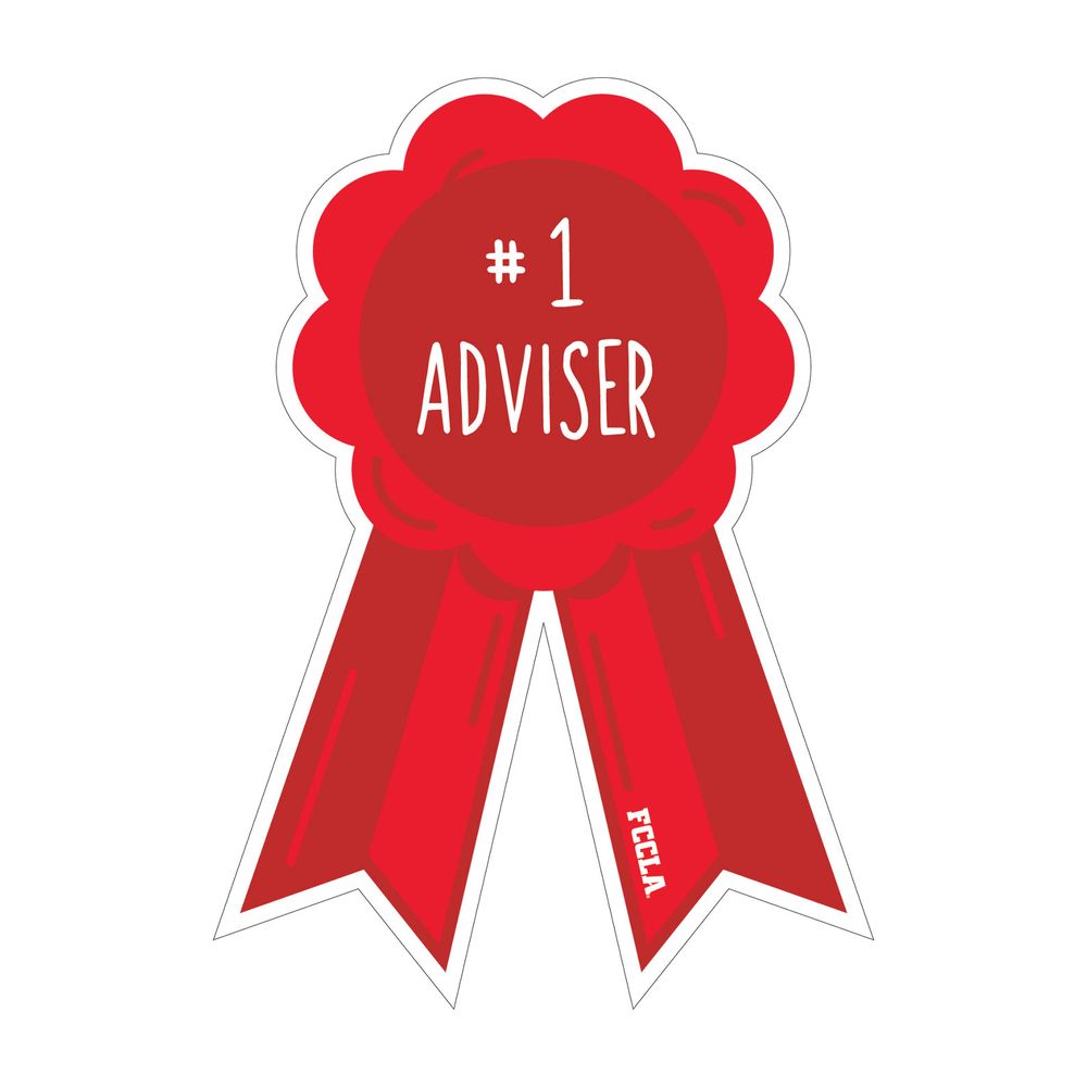 #1 Advisor Decal primary image