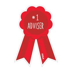 Image of #1 Advisor Decal